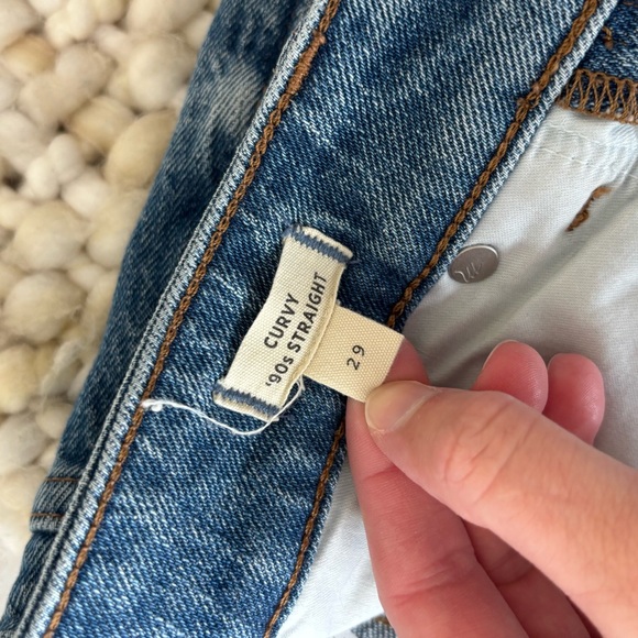 Madewell Curvy 90s Straight Jeans - Picture 4 of 6